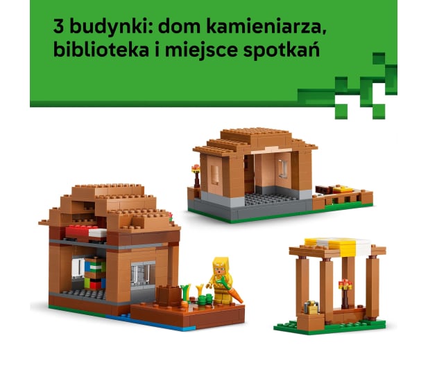 LEGO MINECRAFT 21596 Najazd przywoływaczy na wioskę - 1529738 - zdjęcie 5